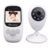 Многофункциональная беспроводная радио-видеоняня MyPads Babymonitor MC-8011 с колыбельными мелодиями и ночным видением