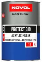 Грунт Novol акриловый 4+1 HS Protect 310 серый 1 л (без отвердителя, нужен отвердитель 184355t)