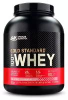 Протеин для спорсменов Optimum Nutrition Gold Standard 100% Whey 5 lb Delicious Strawberry