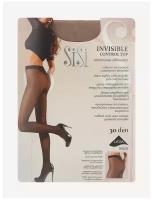 Утягивающие колготки Sisi INVISIBLE 30 CONTROL TOP, размер 4, цвет Загар