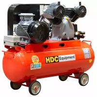 Компрессор масляный HDC HD-A103, 100 л, 3.3 кВт