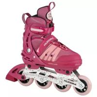 Раздвижные роликовые коньки HUDORA Inline Skates Comfort, р. 29 – 34, розовый