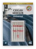 Иглы для швейной машины ORGAN универсальные 5 шт, в пенале 5105090 № 90 (6306558572)