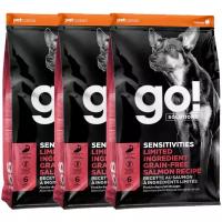 Сухой корм для собак GO! Sensitivities Limited Ingredient, беззерновой, при чувствительном пищеварении, лосось