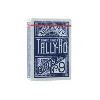 Игральные карты Tally-Ho Fan back, синие