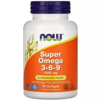 Super Omega 3-6-9 капс., 1200 мг, 144 г, 90 шт