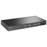 Коммутатор TP-LINK TL-SG2428P гигабитный Smart управляемый коммутатор на 24 порта PoE+ и 4 SFP-слота