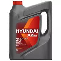 Моторное масло HYUNDAI XTeer Gasoline G700 5W40 6л, синтетическое, для бензиновых двигателей, API SN