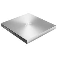 DVD привод внешний, оптический, пишущий ASUS ZenDrive U9M (SDRW-08U9M-U), серебристый, для ноутбука