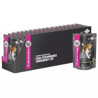 Eukanuba Dog пауч для взрослых собак (кусочки в соусе) Ягненок, 100 г. упаковка 24 шт