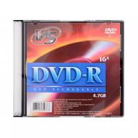 Оптический диск DVD-R VS 4.7Gb, 16x, slim case, 5шт. (VSDVDRSL01)