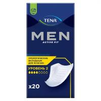 Прокладки для мужчин Tena Men Active Fit Level 2, 20 шт