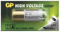 Батарейки GP High Voltage, 23AE, алкалиновая, для сигнализаций, 1 шт, в блистере (отрывной блок), 23AF-2C5