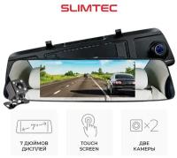 Видеорегистратор Slimtec Dual M7, 2 камеры, черный