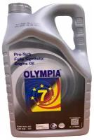 Cинтетическое моторное масло Olympia OIL 5W-40 API SN/CF, 5 литров