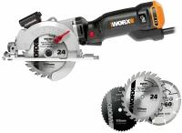 Дисковая пила WORX WX437, 800Вт, 120 мм, кейс