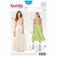 Выкройка Burda 6519
