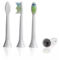 Сменные насадки для электрической зубной щетки совместимые с Philips Sonicare, модель HX6064P, TM Moon Star,4 шт