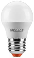 Лампа LED GL45 10W E27 4000K шар Wolta