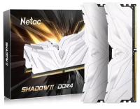 Оперативная память 16 Gb 3200 MHz NETAC SHADOW II White (NTSWD4P32DP-16W)