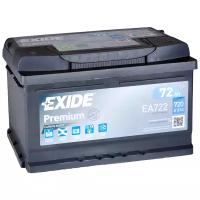 Автомобильный аккумулятор Exide Premium EA722