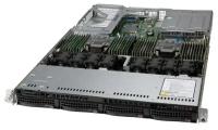 Сервер Supermicro Ultra SuperServer SYS-610U-TNR без процессора/без ОЗУ/без накопителей/количество отсеков 3.5