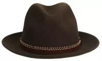 Шляпа Bailey, размер 57, коричневый