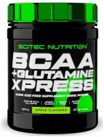 Scitec Nutrition BCAA+Glutamine Xpress 300 гр., яблоко