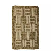 Ковер Люберецкие ковры Эко 7917-23, бежевый/коричневый, 0.8 х 0.5 м
