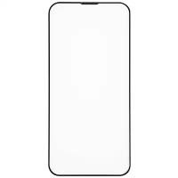 Защитное стекло iPhone 13 mini с защитой динамика от пыли, полный клеевой слой, черная рамка