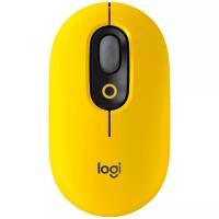 Мышь беспроводная Logitech Pop Mouse - Blast Yellow [910-006546]