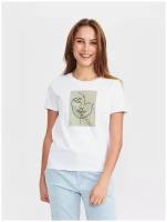 Футболка NUMPH NUDEXTER TEE, размер 38EU(M), Bright White