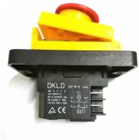 Выключатель магнитный DKLD DZ-6-2 для станков, компрессоров, бетоносмесителей (4 клеммы)
