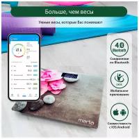 MARTA MT-SC1696 орхидеи LCD весы напольные диагностические, умные с Bluetooth