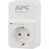 Сетевой фильтр APC by Schneider Electric Essential SurgeArrest PM1W-RS, 1 розетка, с/з, 16А