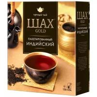 Чай черный Шах Gold Гранулированный Индийский в пакетиках, 100 пак