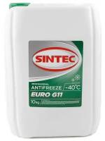 Антифриз SINTEC EURO G11 зеленый 10 кг 800516