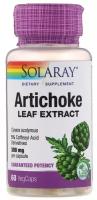 Solaray Artichoke Leaf Extract - Артишок 60 вегетарианских капсул