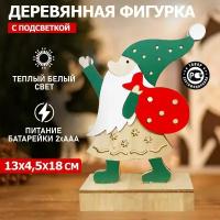 NEON-NIGHT Дед Мороз 1264767, 18 см