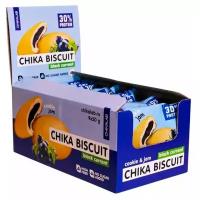 Chikalab CHIKA BISCUIT Протеиновое печенье без сахара с начинкой 