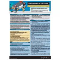 Плакат Неисправности и условия, при которых запрещается эксплуатация транспортных средств, 1 лист А2