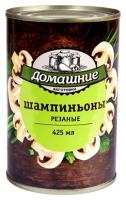 «Домашние заготовки», шампиньоны резаные, 400 г