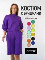 BEEEZ/ Костюм с шортами женский спортивный повседневный