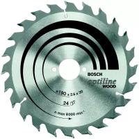 Пильный диск BOSCH Optiline Wood 2608641185 190.5х30 мм
