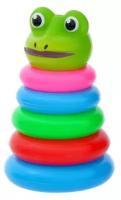 Развивающая игрушка Сима-ленд Лягушка 182706, разноцветный