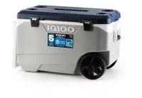 Изотермический пластиковый контейнер Igloo Latitude 90 Roller Grey Sea