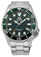 Наручные часы ORIENT Diving Sports, зеленый, серебряный