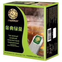 Чай зеленый Shennun Китайский традиционный в пакетиках, 100 пак
