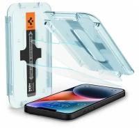 Защитное стекло Spigen GlastR EZ Fit Slim 2 Pack для iPhone 14 Plus/13 Pro Max (AGL03375, оригинал, 2 стекла в комплекте, Clear)