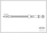 Шланг тормозной Fr (415mm) FO Transit 06- CORTECO 19035299